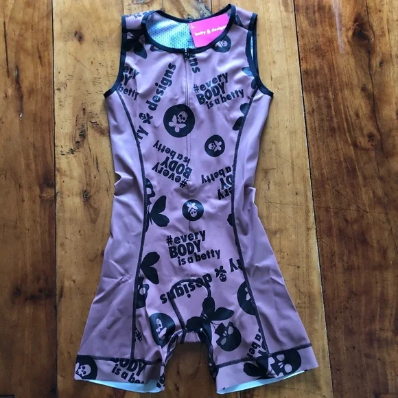 Betty Designs Other Betty Designs Sleeveless Tri Skinsuit